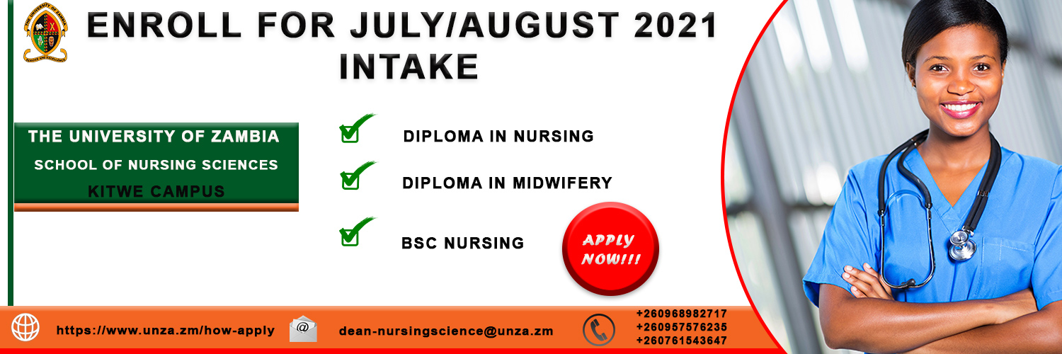 University of Zambia Application for July/August Intake 2024/2025